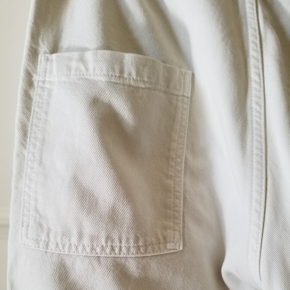 ZARA High Waist Twill Pants - Picture 4 of 6